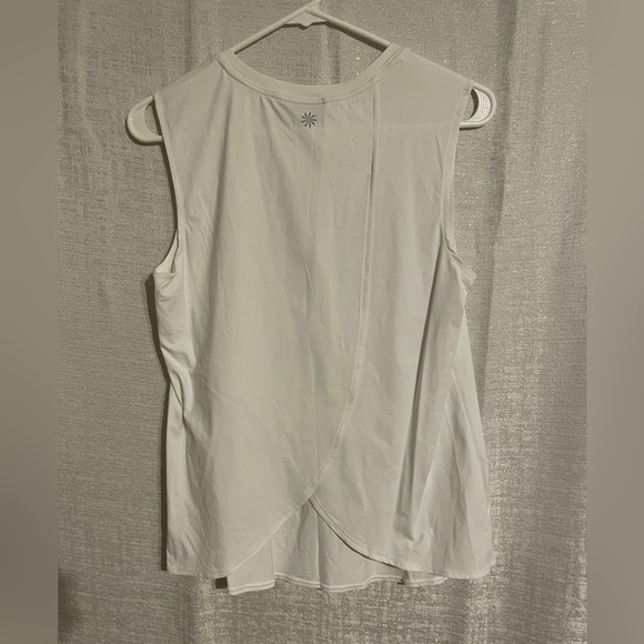 Athleta Sunlover UPF Split Back, Sleeveless Tulip Top Size Small, like NEW! - Picture 3 of 9